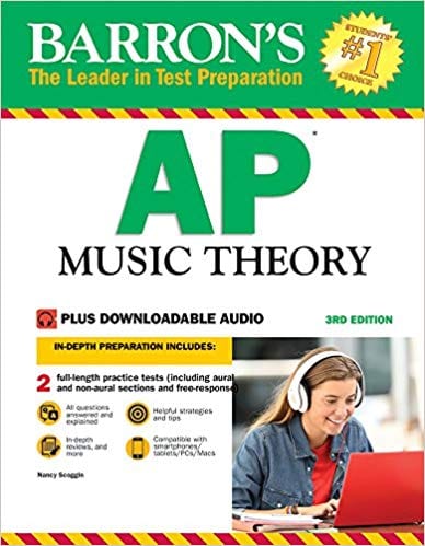 Barron's AP Music Theory Book - 3rd Edition