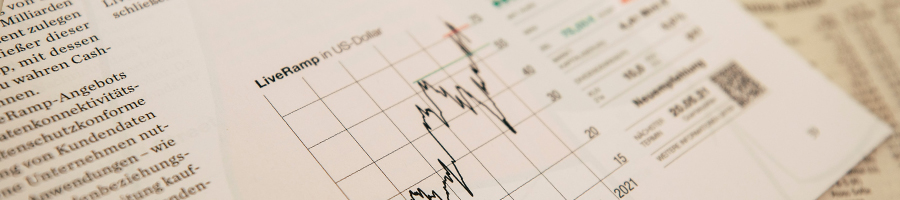 A statistical graph for an interest rate